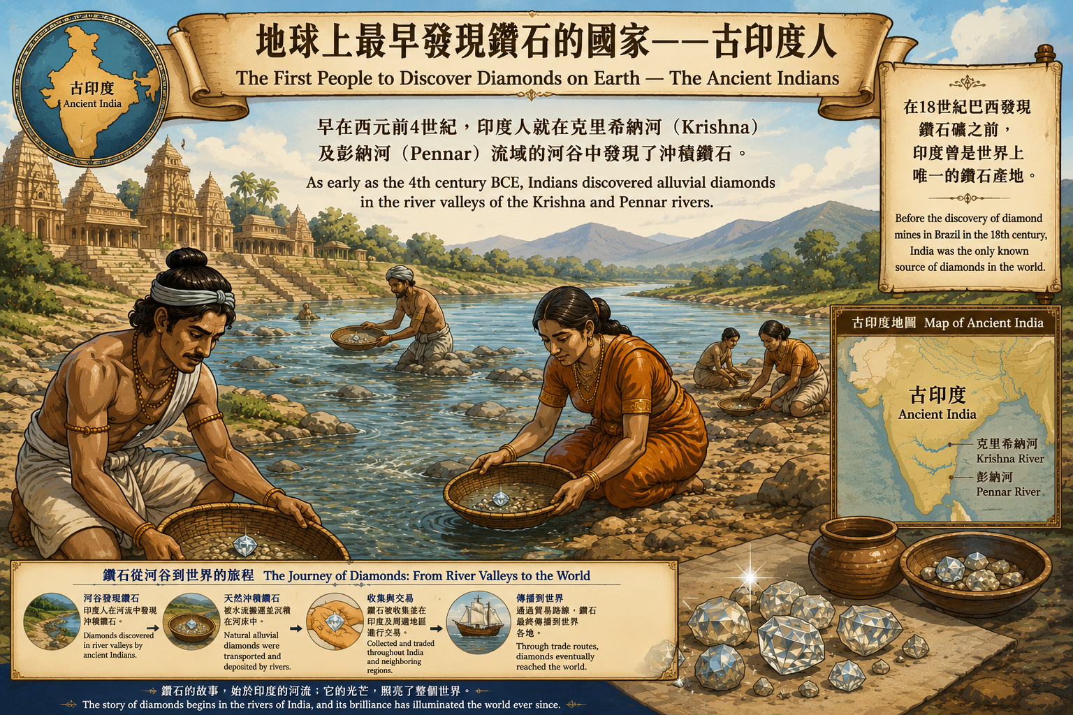世界鑽石產地·從南非到西伯利亞
