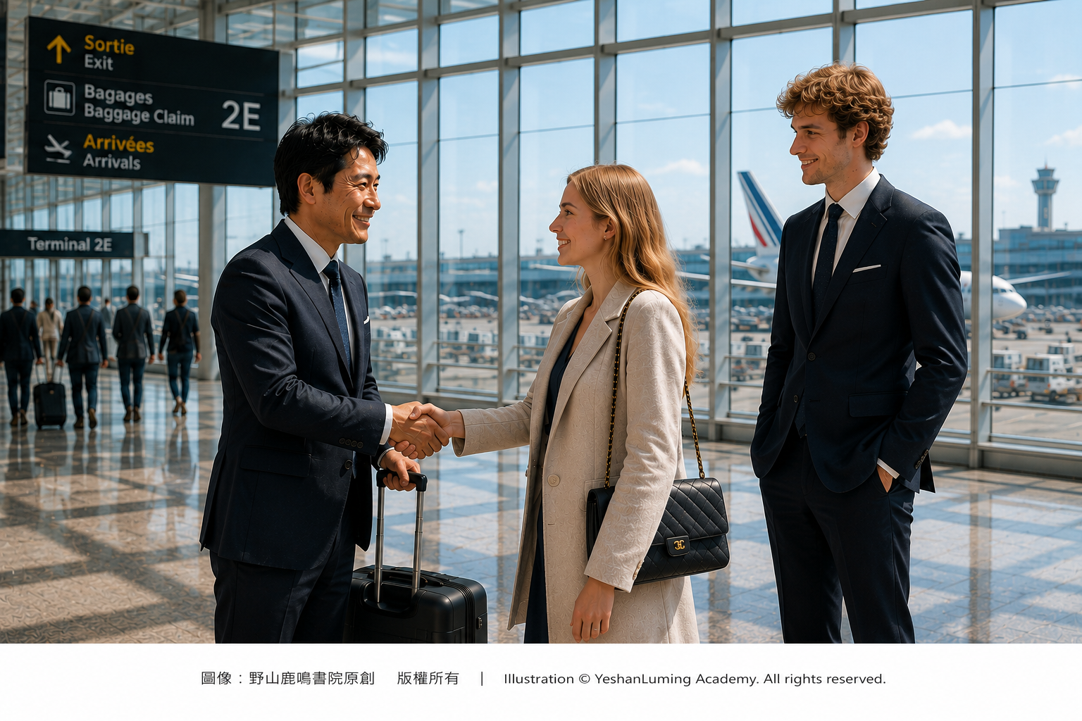 一年以後在機場道別｜One year later at the airport