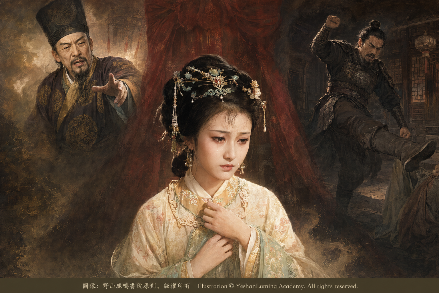 賈迎春被賈赦抵債嫁給孫紹祖｜Jia Yingchun trapped between Jia She and Sun Shaozu
