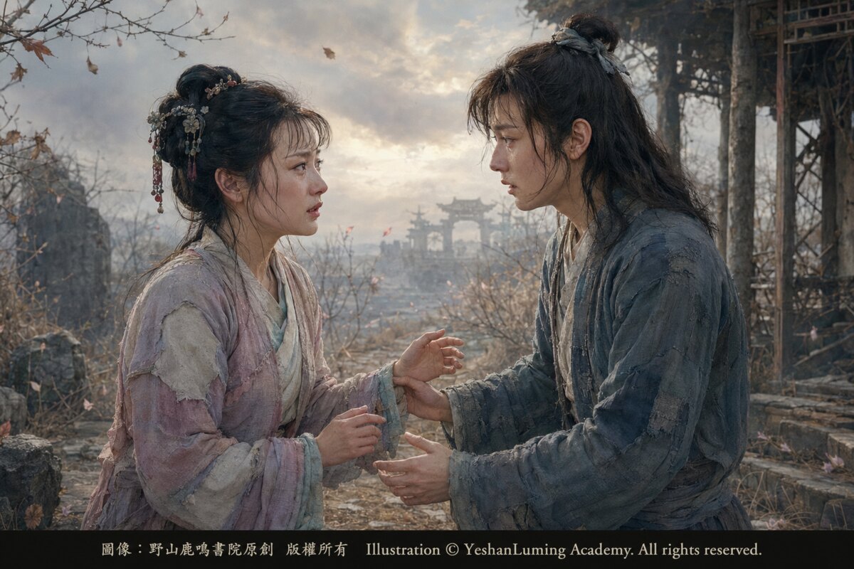 史湘雲與賈寶玉劫後重逢｜Shi Xiangyun and Jia Baoyu reunited after catastrophe