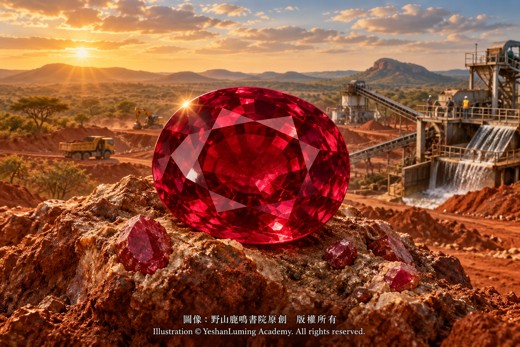 莫三比克蒙特普埃茲紅寶石與現代化礦區｜Mozambique rubies and modern mining at Montepuez