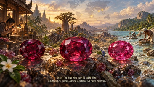 泰國、馬達加斯加與斯里蘭卡三大紅寶石產地|Ruby sources of Thailand, Madagascar, and Sri Lanka